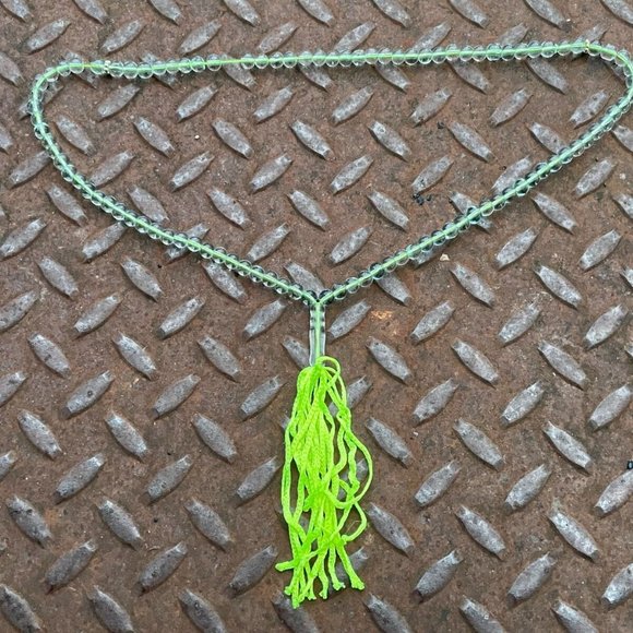 Prayer Beads Tasbeeh Lot of 2 Plastic Tasbeh Pink and Green Beads - Picture 7 of 8